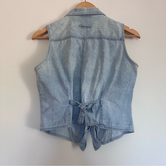 Honors VTG Denim vest 100% cotton Size: M - Picture 2 of 3